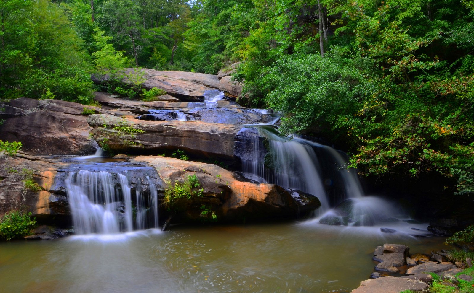 waterfalls, Nature, Wallpapers Wallpaper