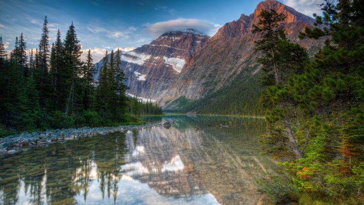 mountain, River, Nature, Wild HD Wallpaper Desktop Background
