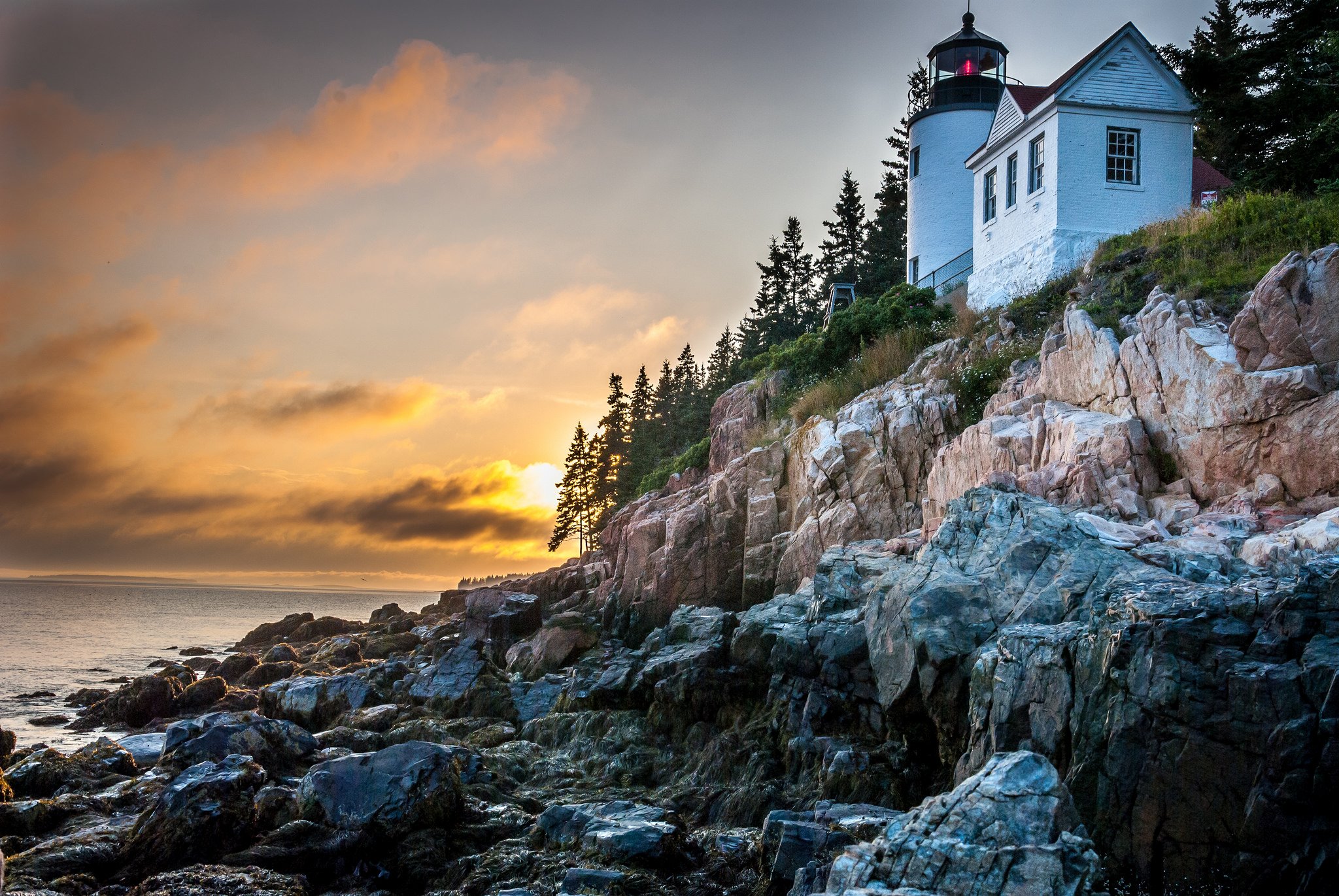 coast, Ocean, Lighthouse, Nature, Phares, Semaphore, Wallpapers Wallpaper