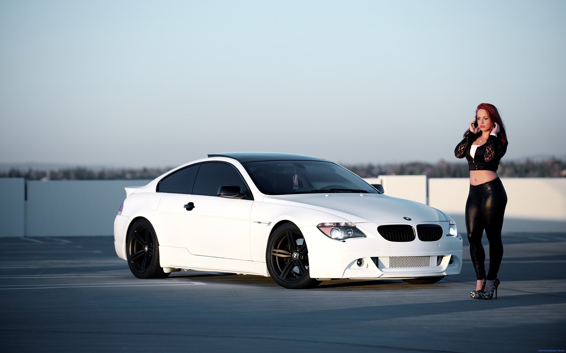 bmw m6 girls Wallpaper