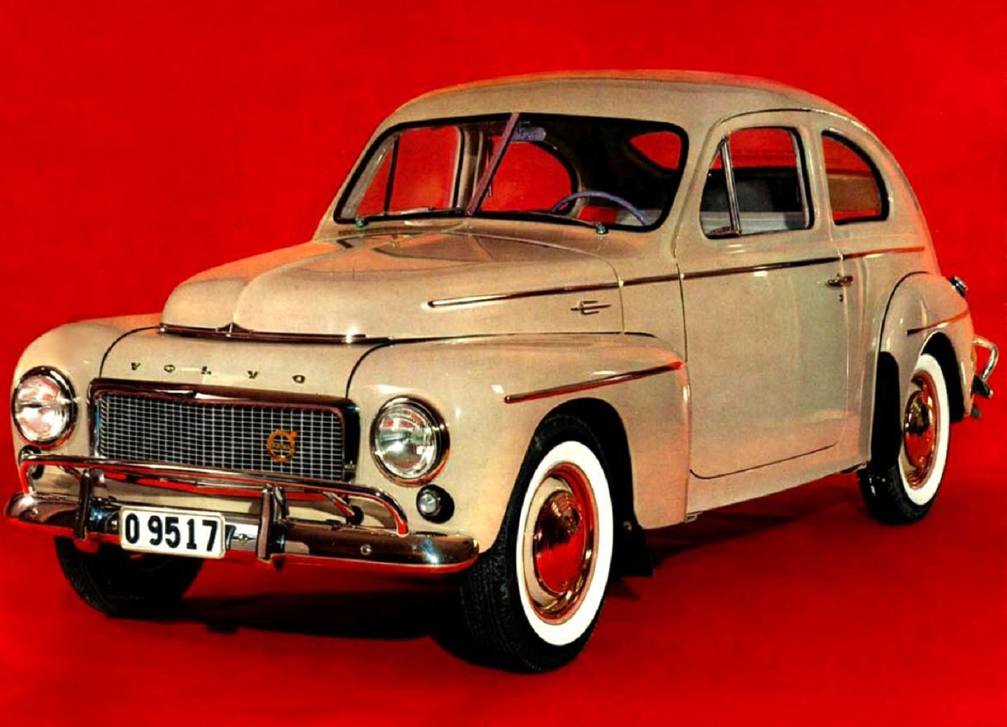 1947, Volvo, Pv444 Wallpaper