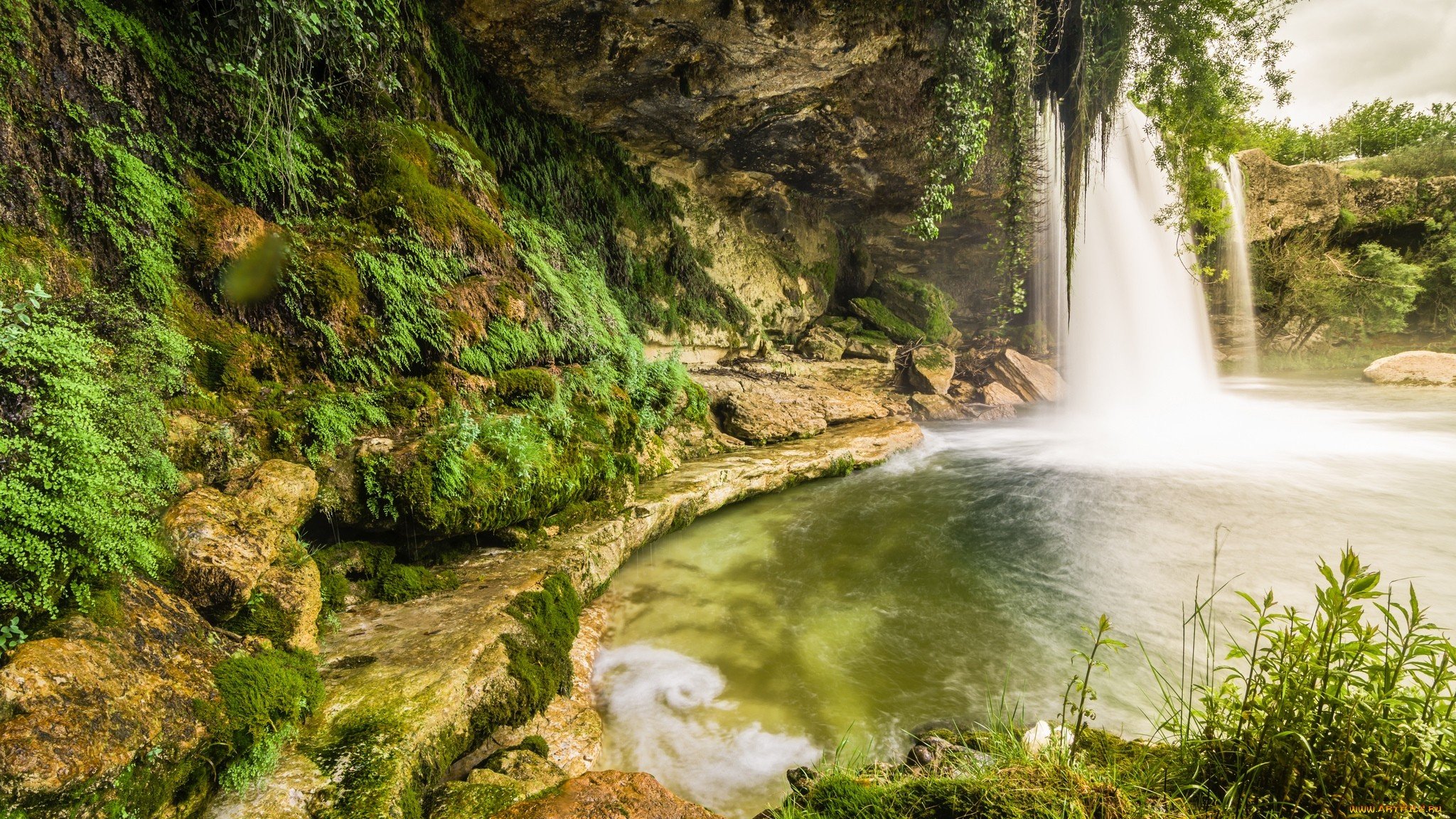 waterfall, River, Wild, Beautifull, Nature Wallpaper