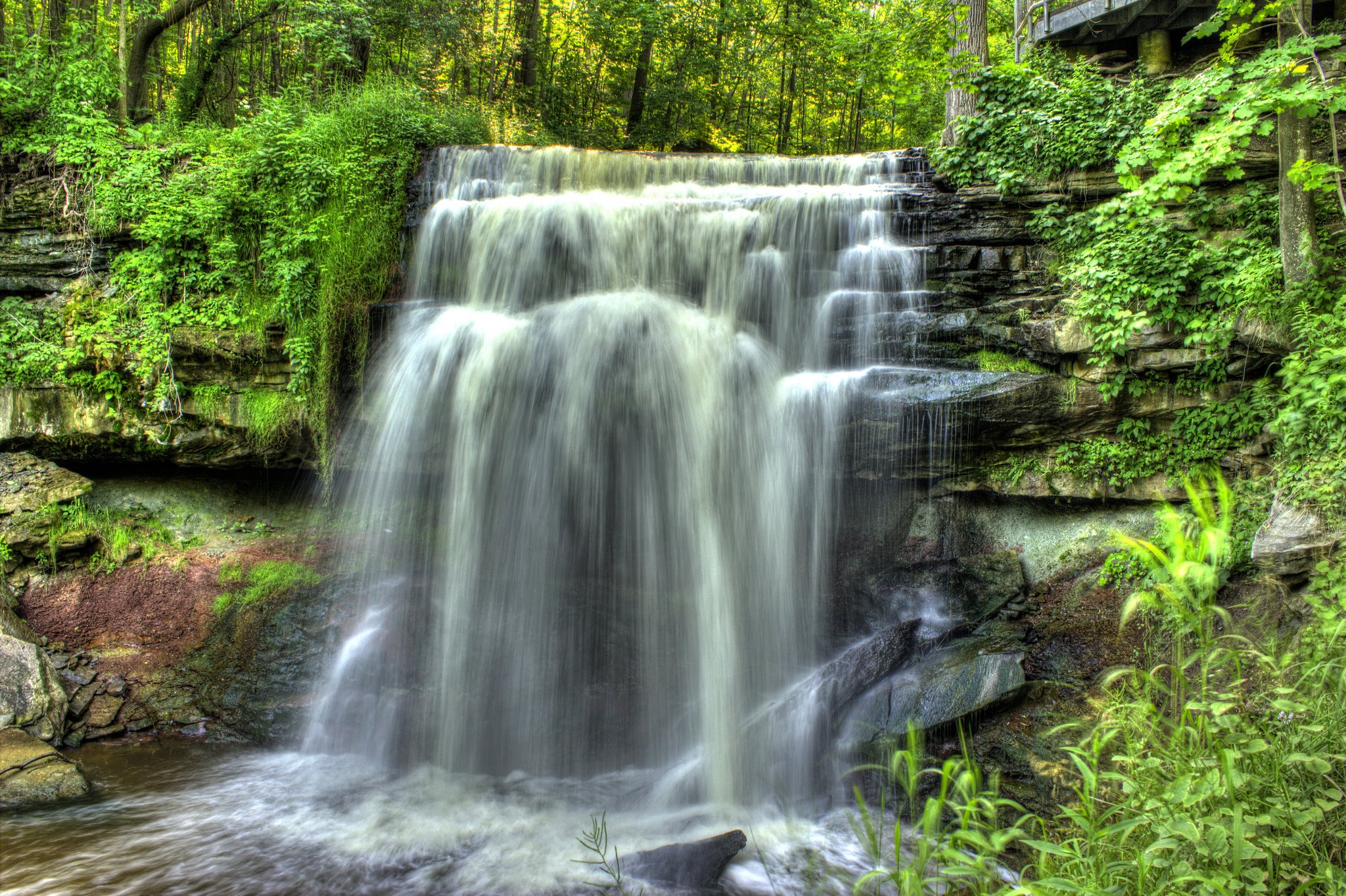 nature, Wallpapers, Waterfalls, Canada Wallpaper