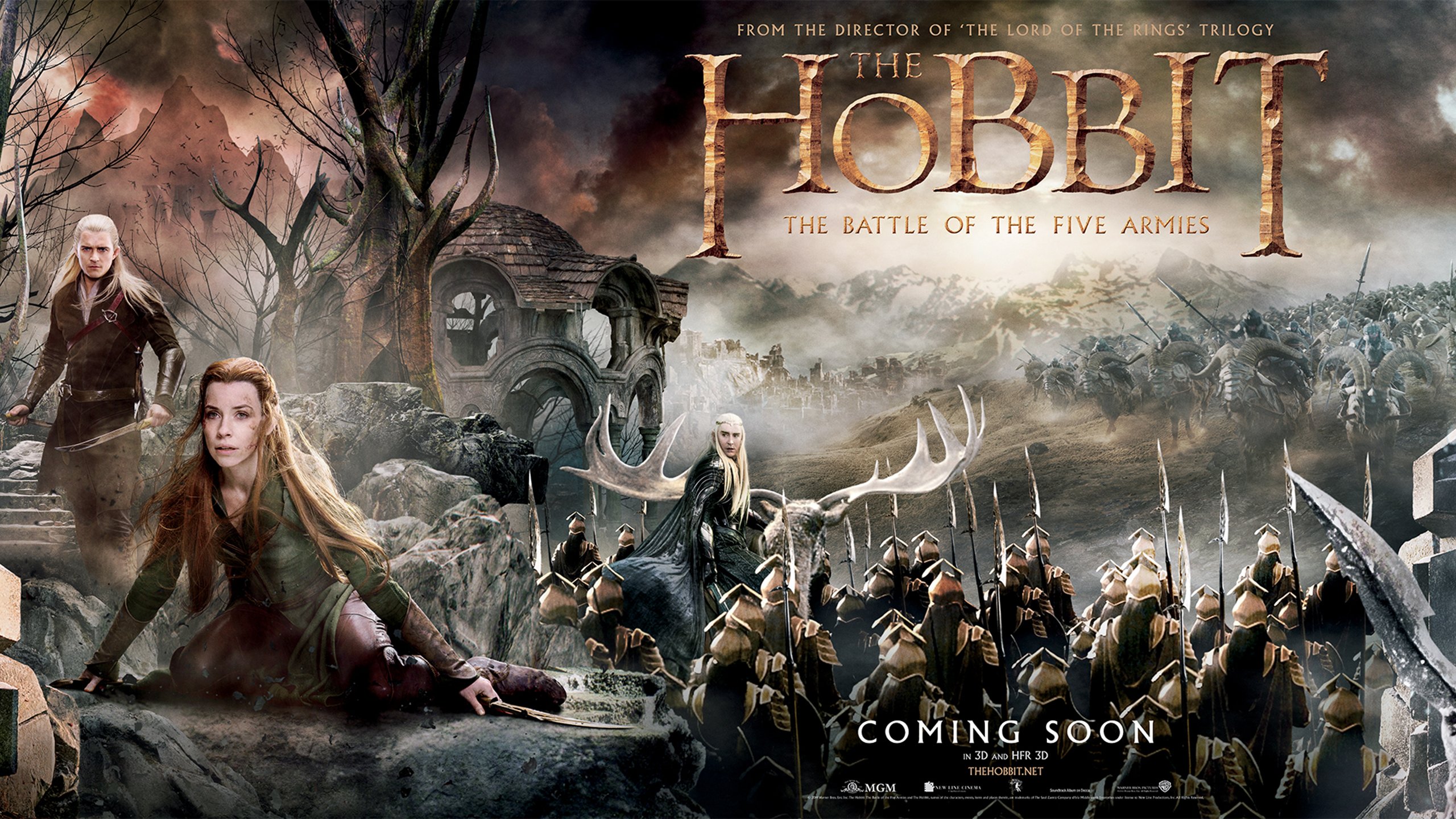 the, Hobbit , Battle, Of, The, Five, Armies Wallpaper