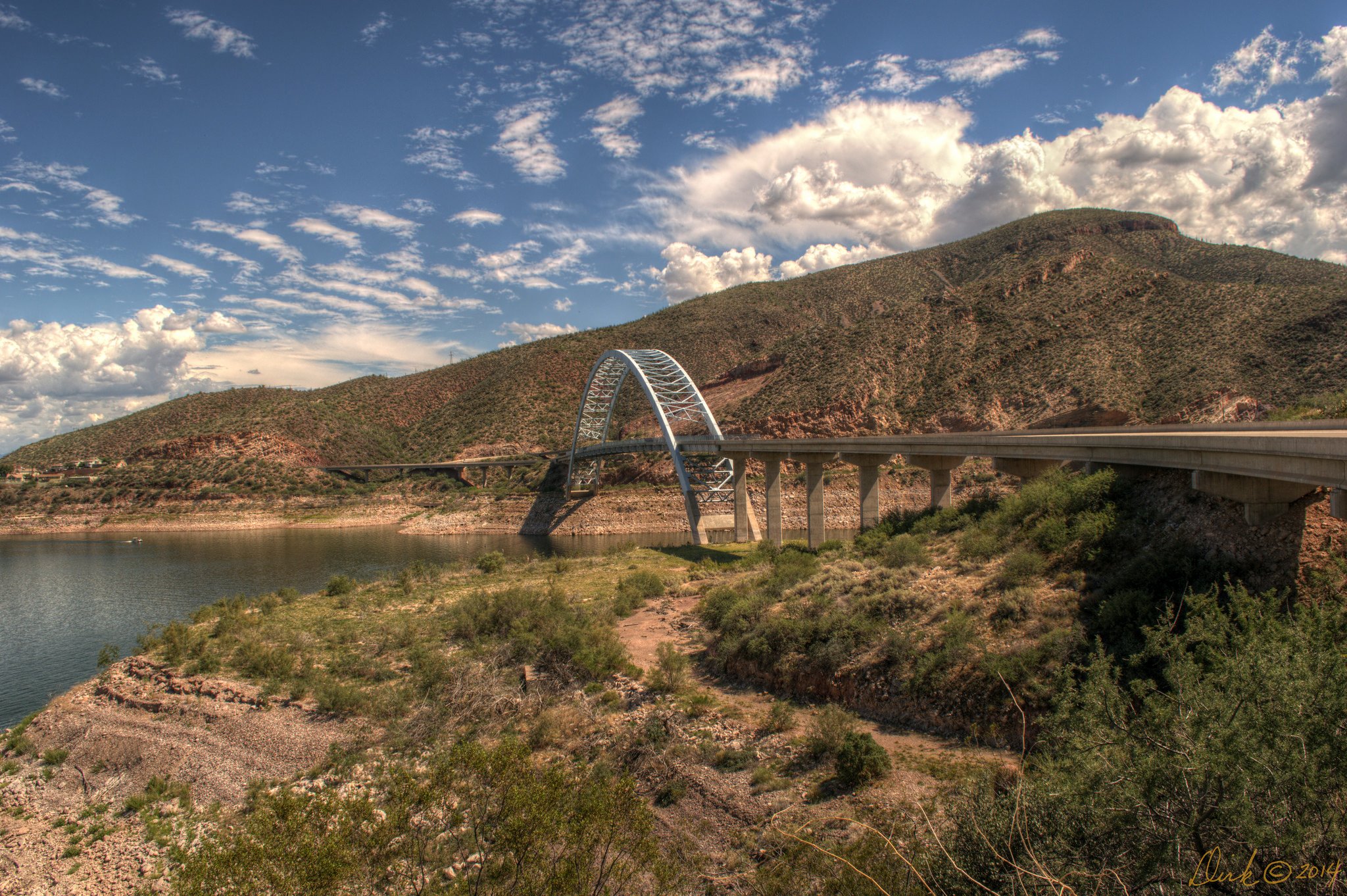 bridge, Rivers, Nature, Water, Architecture, Rock, Iron, Landscapes, City, Wallpaper Wallpaper