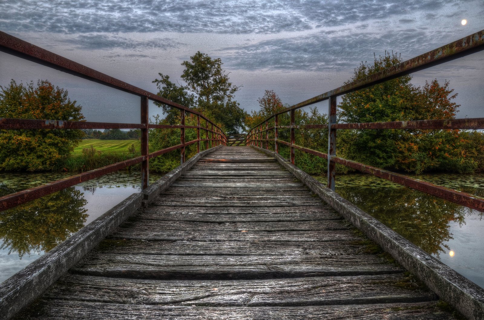 bridge, Rivers, Nature, Water, Architecture, Rock, Iron, Landscapes, City, Wallpaper Wallpaper