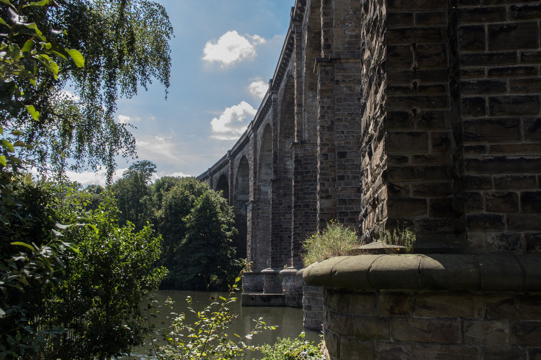 bridge, Rivers, Nature, Water, Architecture, Rock, Iron, Landscapes, City, Wallpaper Wallpaper