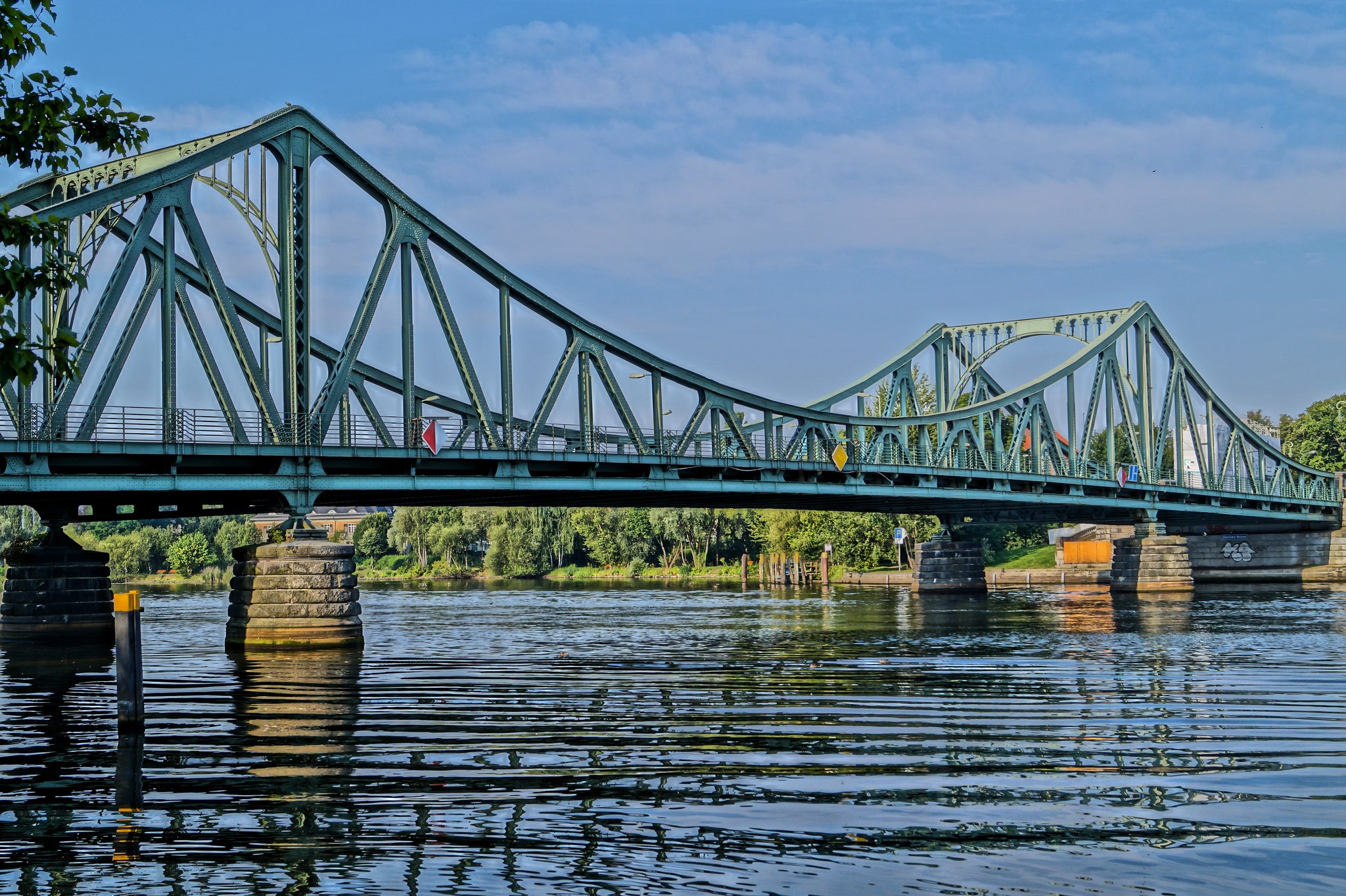 bridge, Rivers, Nature, Water, Architecture, Rock, Iron, Landscapes, City, Wallpaper Wallpaper