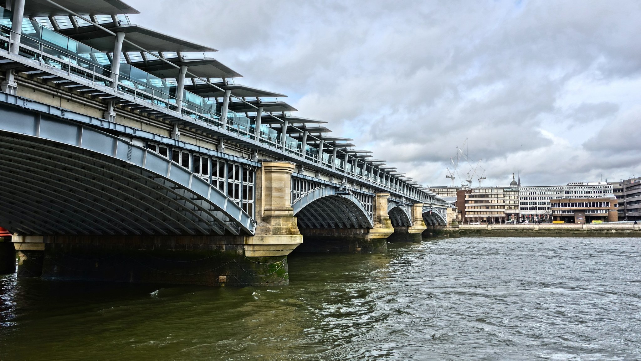 bridge, Rivers, Nature, Water, Architecture, Rock, Iron, Landscapes, City, Wallpaper Wallpaper