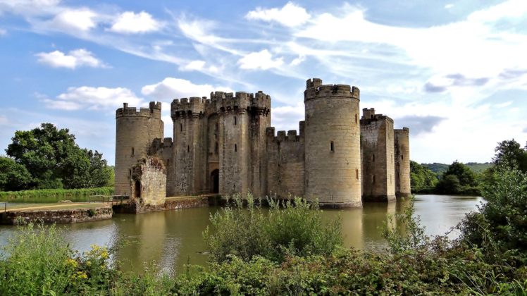 rivers, Nature, Water, Architecture, Rock, Castle, Wallpaper, England HD Wallpaper Desktop Background