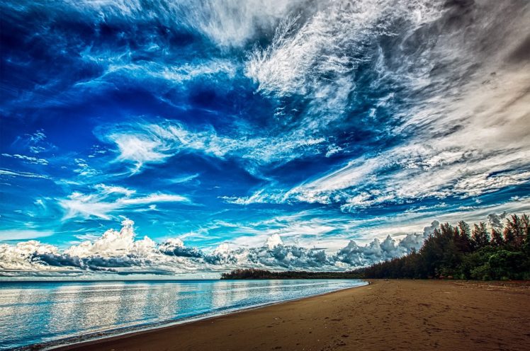 ocean, Beaches, Season, Nature, Landscapes, Wallpapers, Summer, Sunrises, Sunsets, Zibeline HD Wallpaper Desktop Background