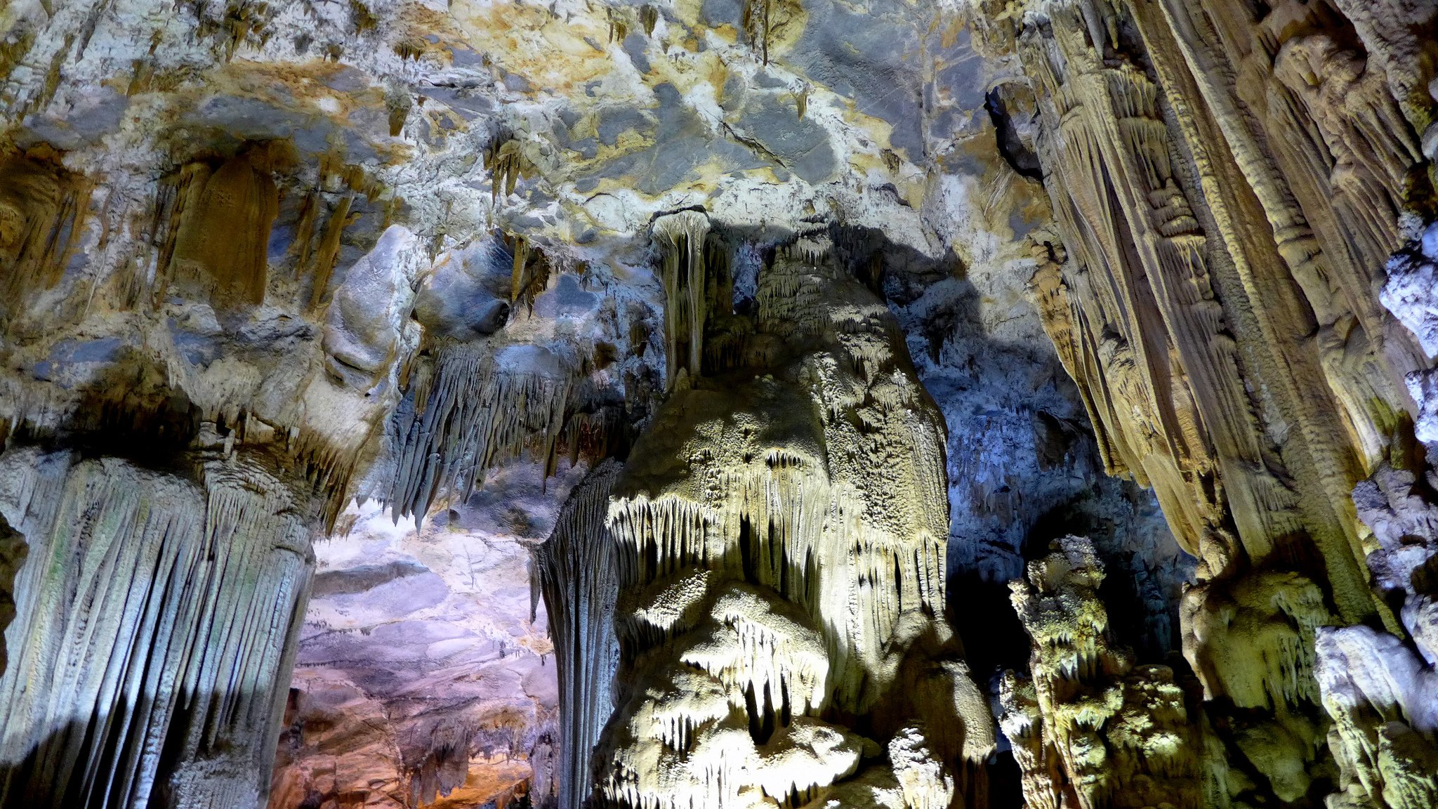 cave, Entrance, Grotto, Stalagmites, Stalagmites, Sous, Terre, Under, Land Wallpaper