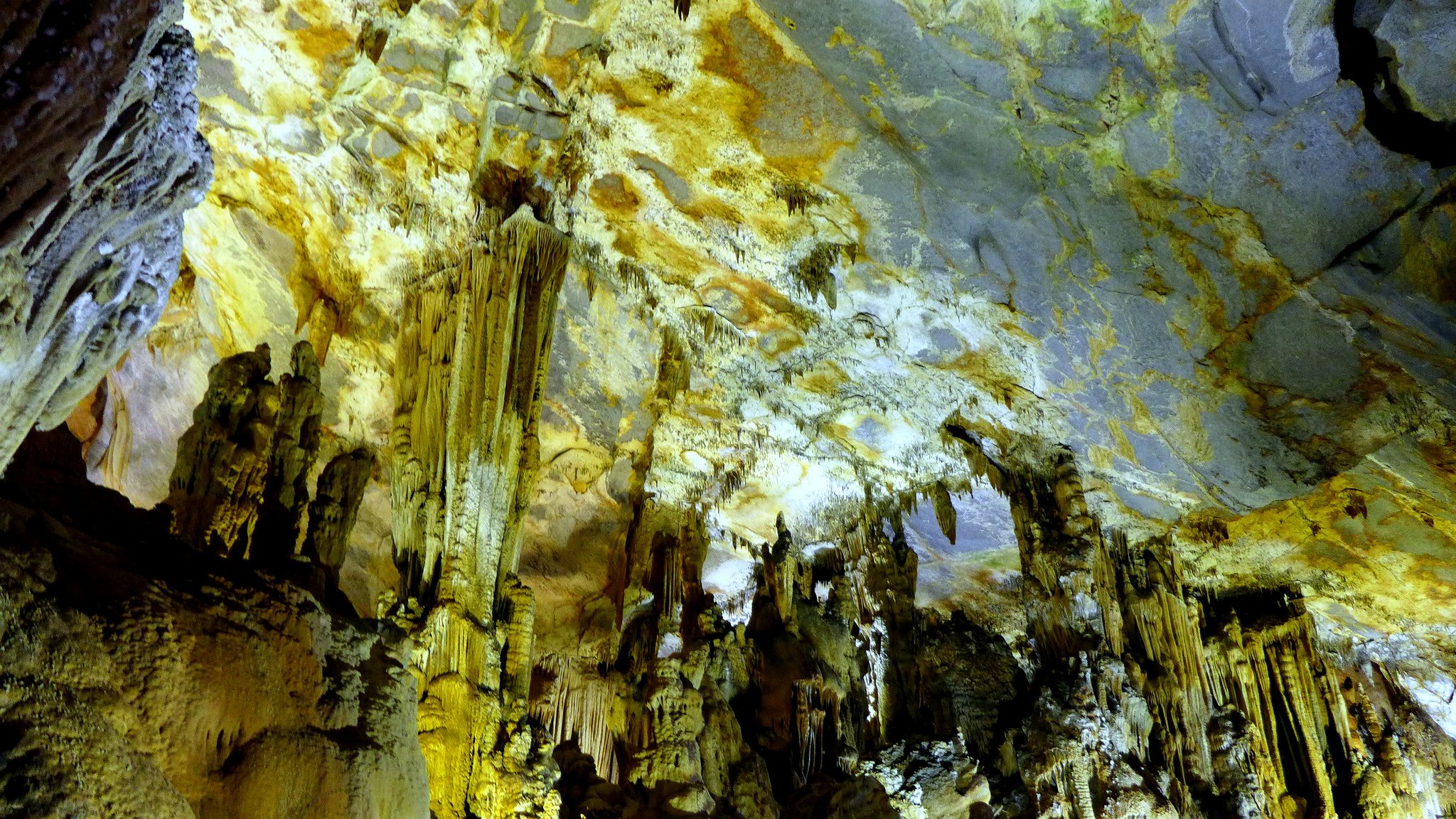 cave, Entrance, Grotto, Stalagmites, Stalagmites, Sous, Terre, Under, Land Wallpaper