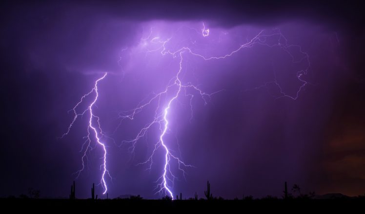 thunder, Storn, Flash, Lightning, Sky, Night, Eclair, Nuit, Foudre, Nature, Walppaper HD Wallpaper Desktop Background