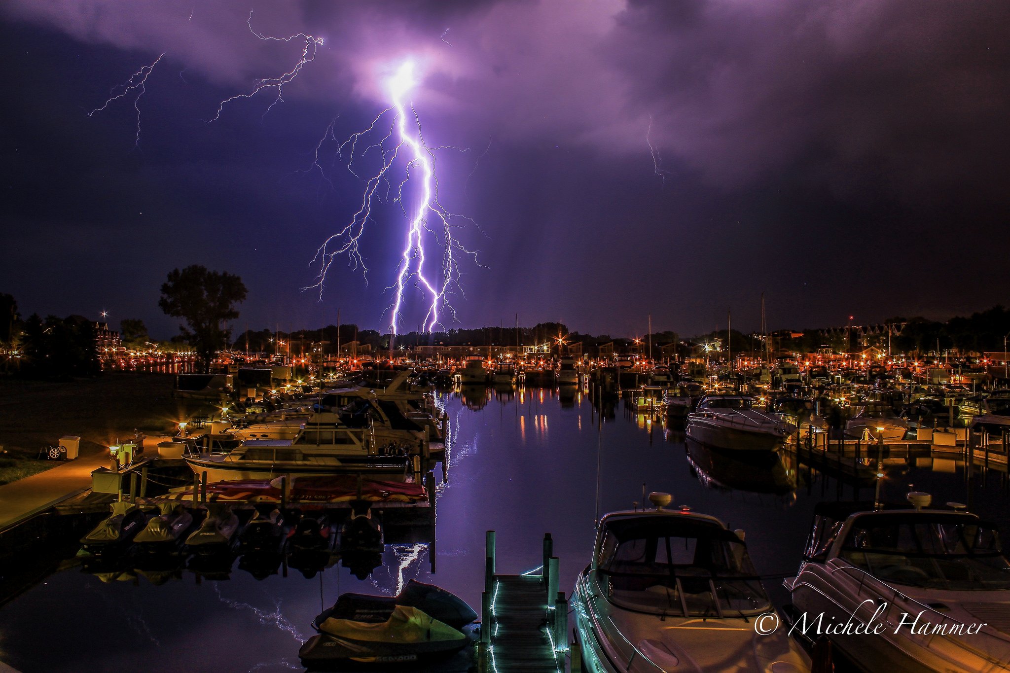 thunder, Storn, Flash, Lightning, Sky, Night, Eclair, Nuit, Foudre, Nature, Walppaper Wallpaper