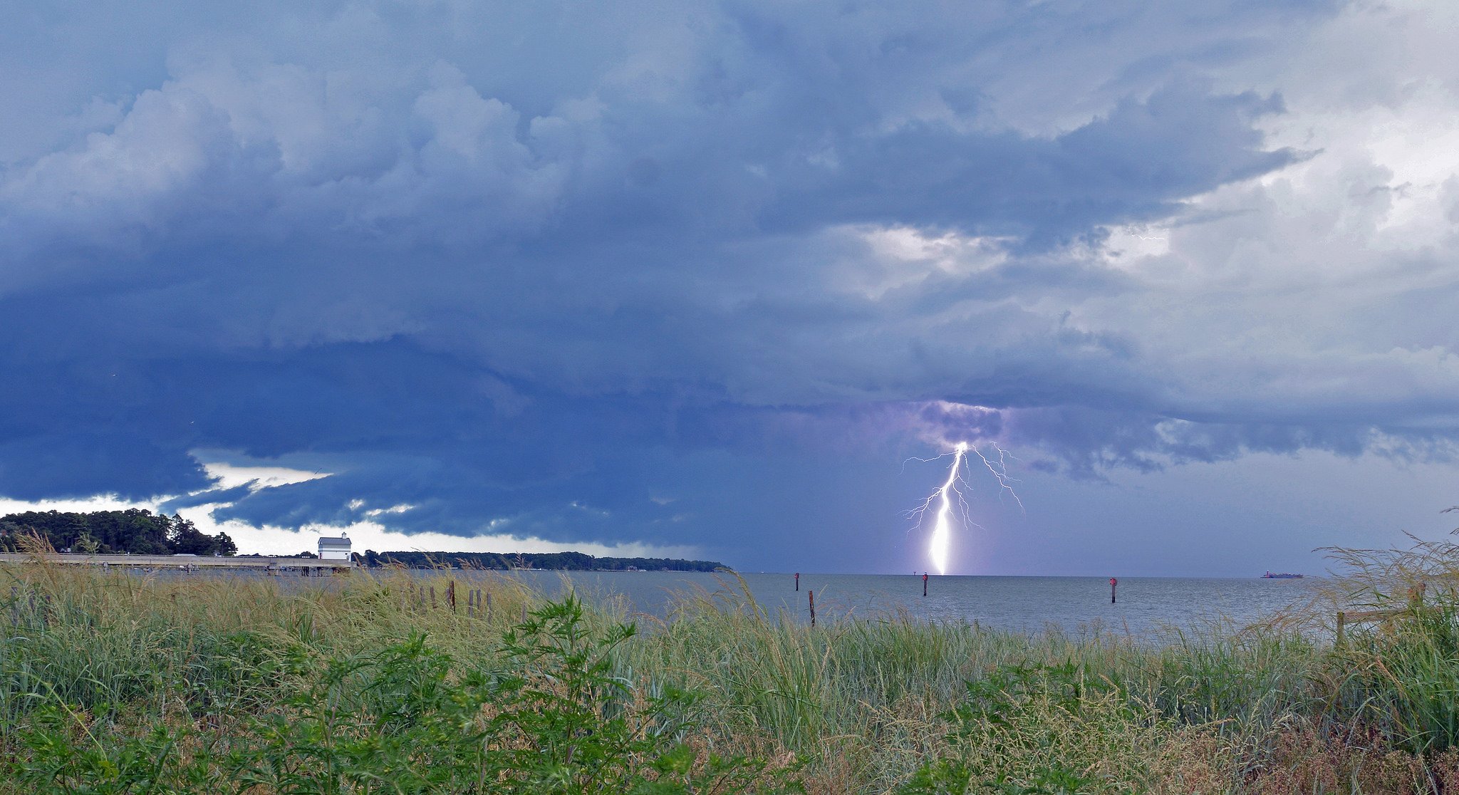 thunder, Storn, Flash, Lightning, Sky, Night, Eclair, Nuit, Foudre, Nature, Walppaper Wallpaper