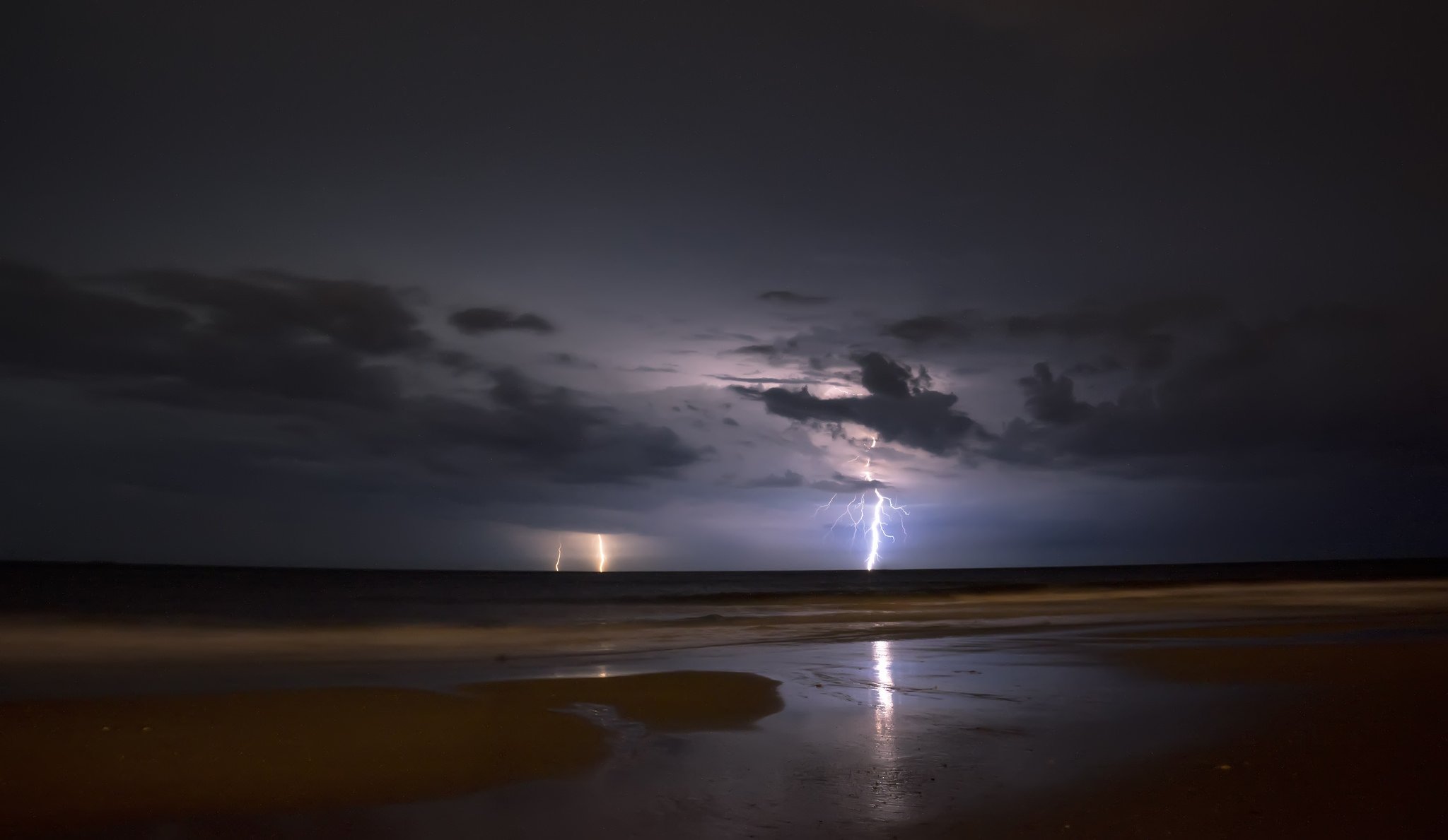 thunder, Storn, Flash, Lightning, Sky, Night, Eclair, Nuit, Foudre, Nature, Walppaper Wallpaper