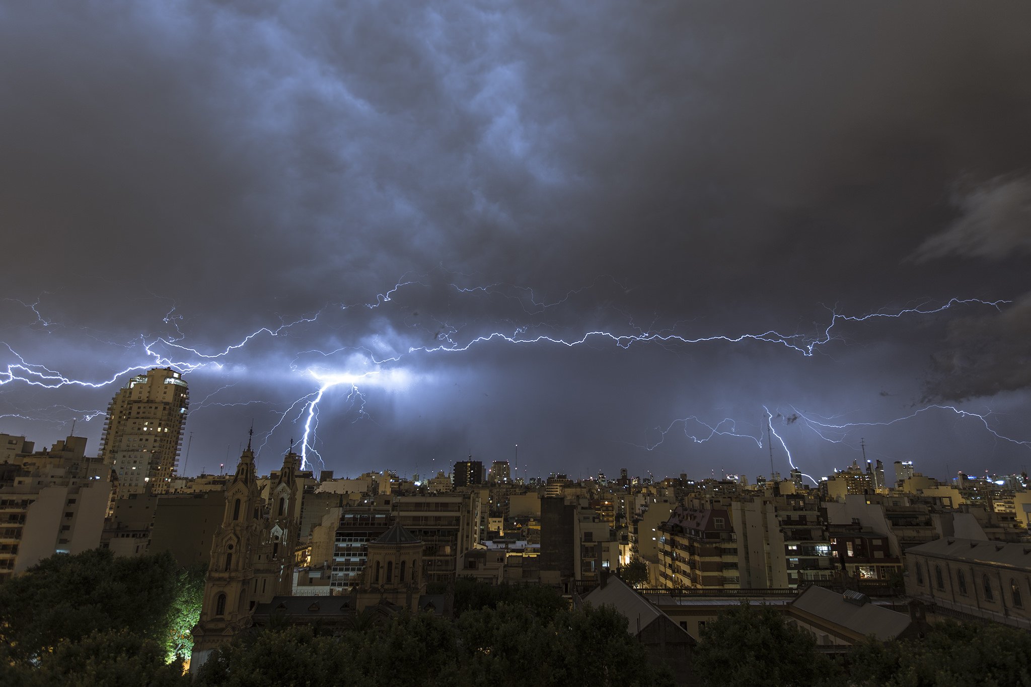 thunder, Storn, Flash, Lightning, Sky, Night, Eclair, Nuit, Foudre, Nature, Walppaper Wallpaper