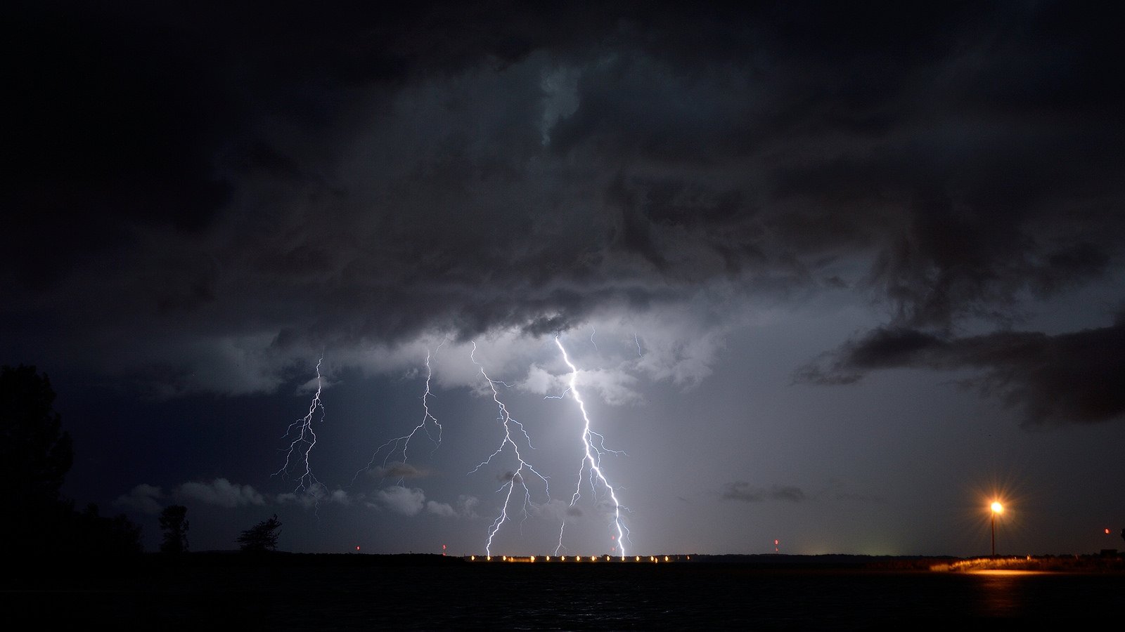 thunder, Storn, Flash, Lightning, Sky, Night, Eclair, Nuit, Foudre, Nature, Walppaper Wallpaper