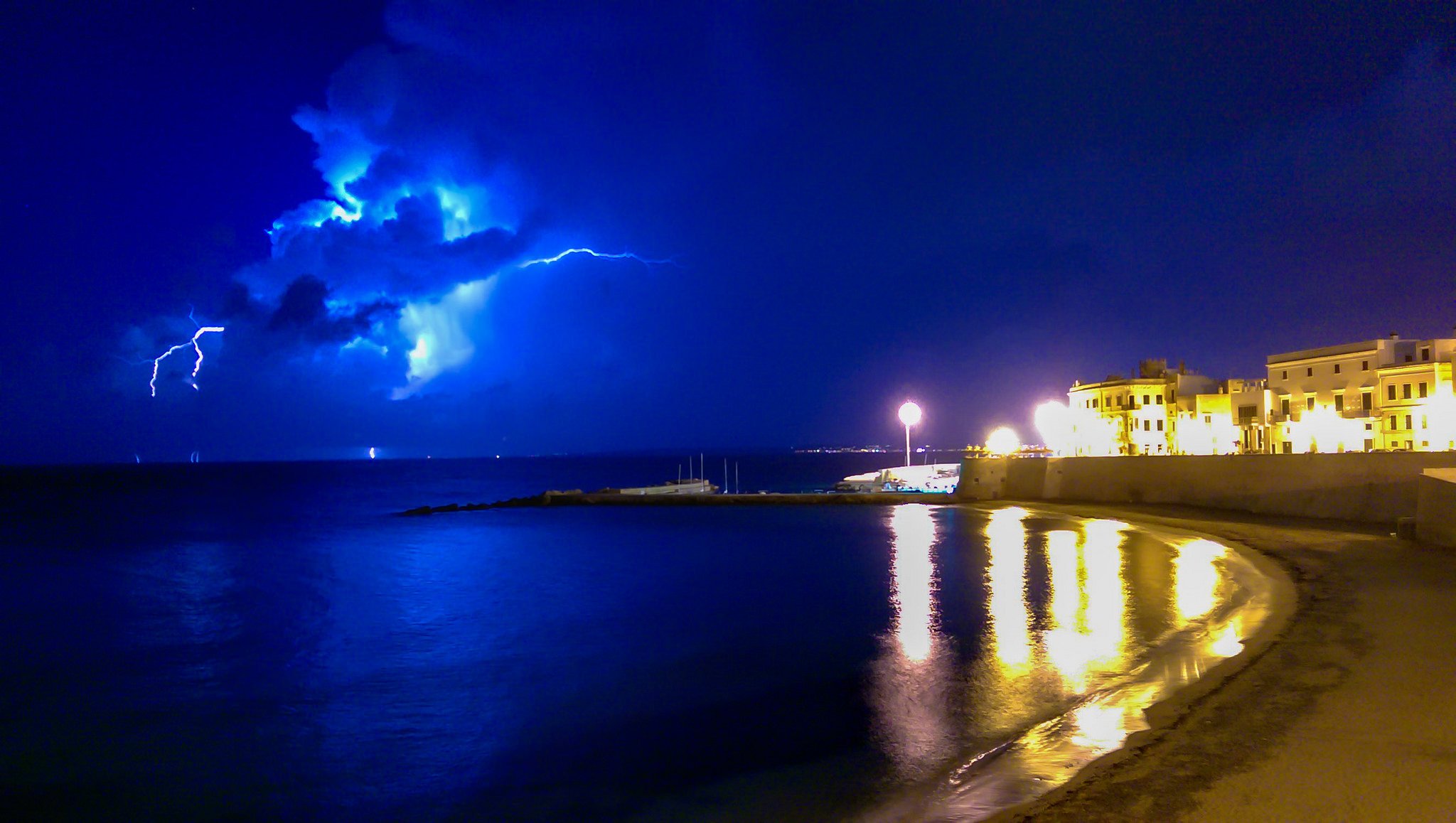 thunder, Storn, Flash, Lightning, Sky, Night, Eclair, Nuit, Foudre, Nature, Walppaper Wallpaper