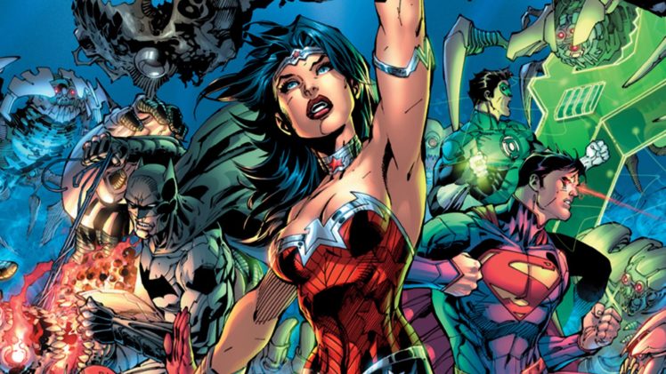 new, 52, Trinity, Superman, Batman, Wonder, Woman HD Wallpaper Desktop Background