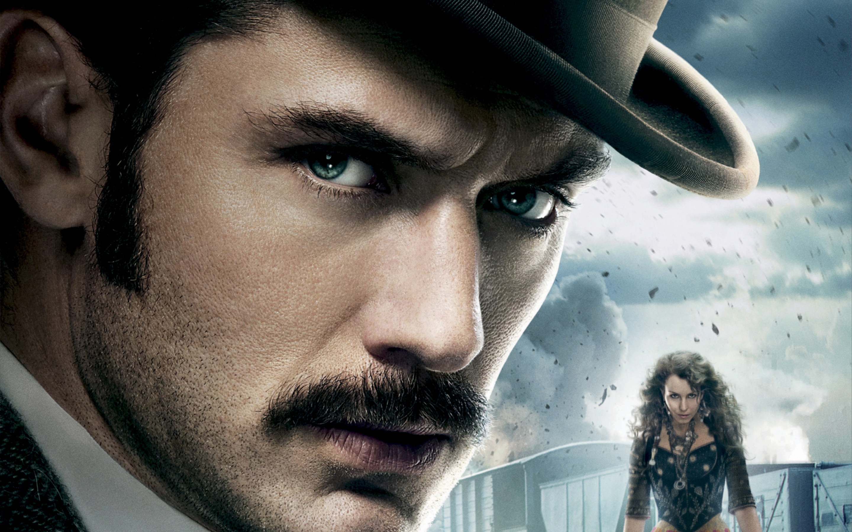 jude, Law, Sherlock, Holmes Wallpaper