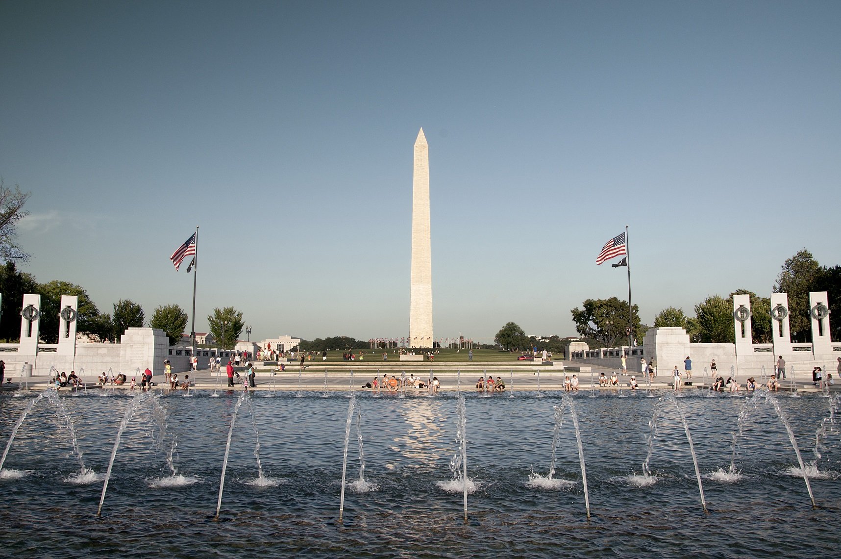 buildings, Monuments, Reflection, States, United, Usa, Washington Wallpaper