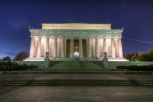 buildings, Monuments, Reflection, States, United, Usa, Washington