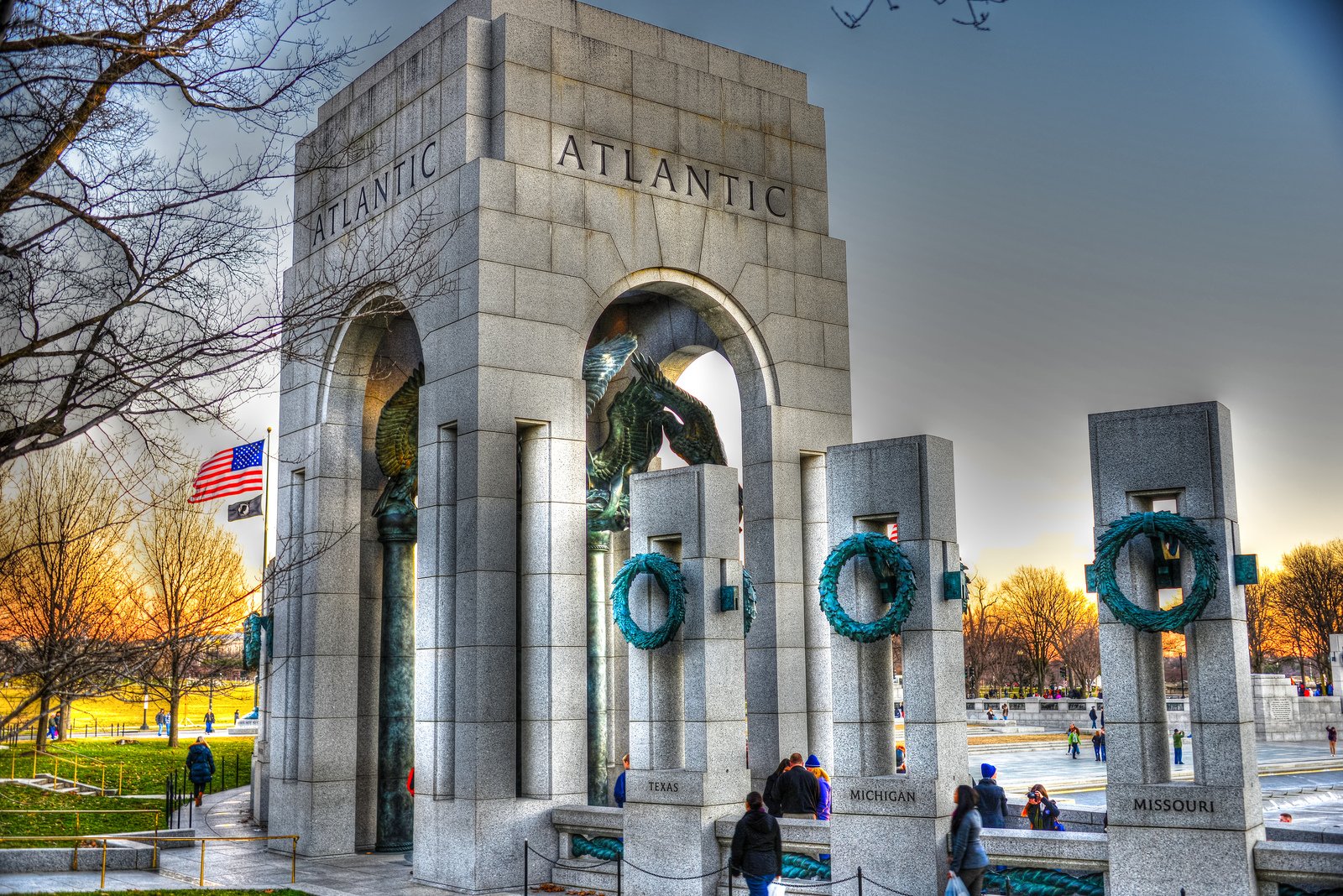 buildings, Monuments, Reflection, States, United, Usa, Washington Wallpaper