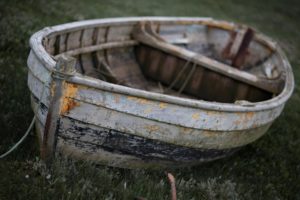 boat, Abandoned, Old, Vehicle