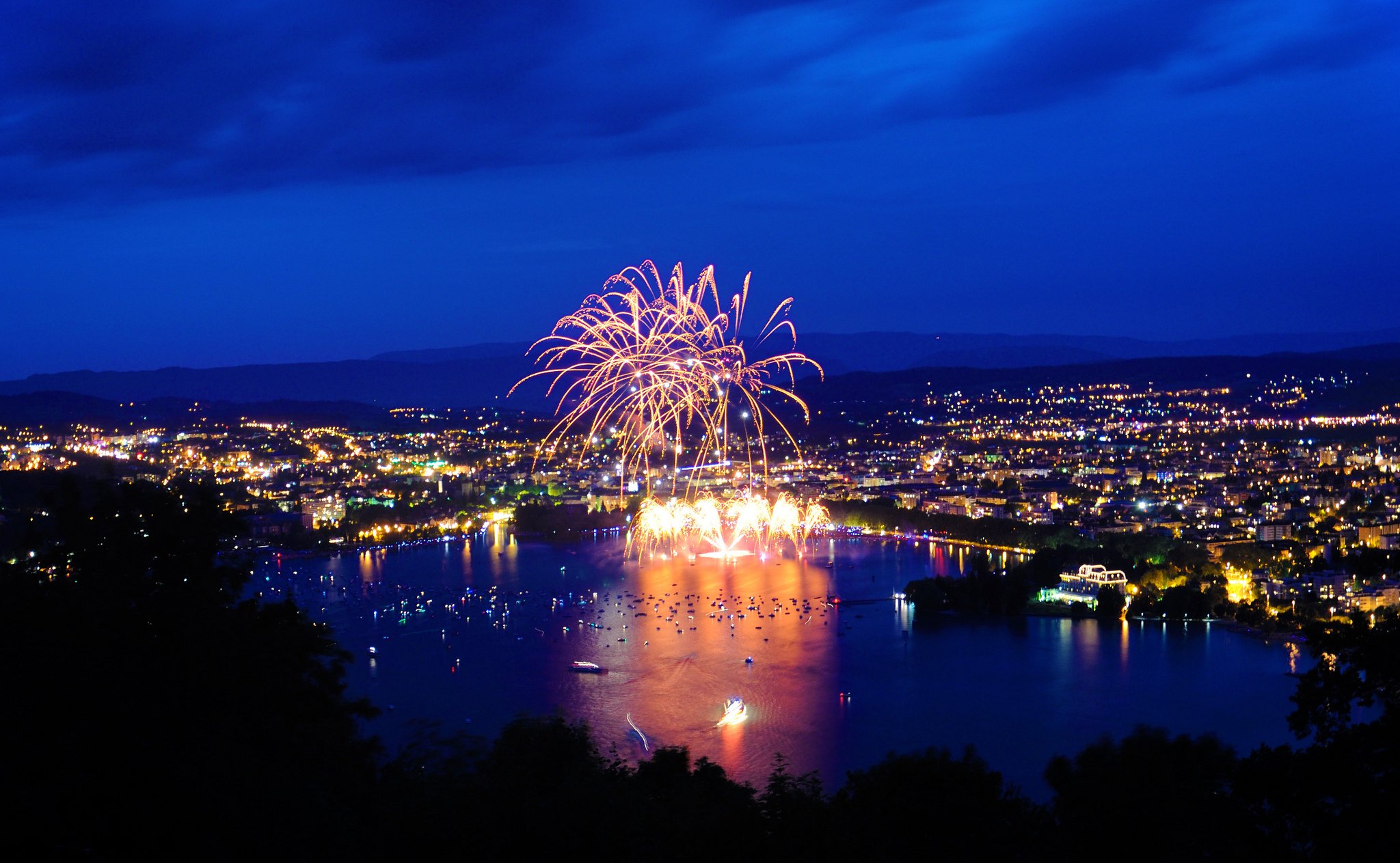fireworks, Feu, Dand039artifice, Night, Light, Sky Wallpaper