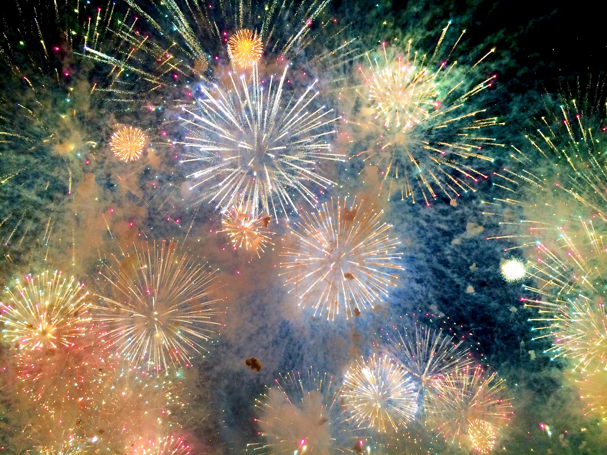 fireworks, Feu, Dand039artifice, Night, Light, Sky Wallpaper