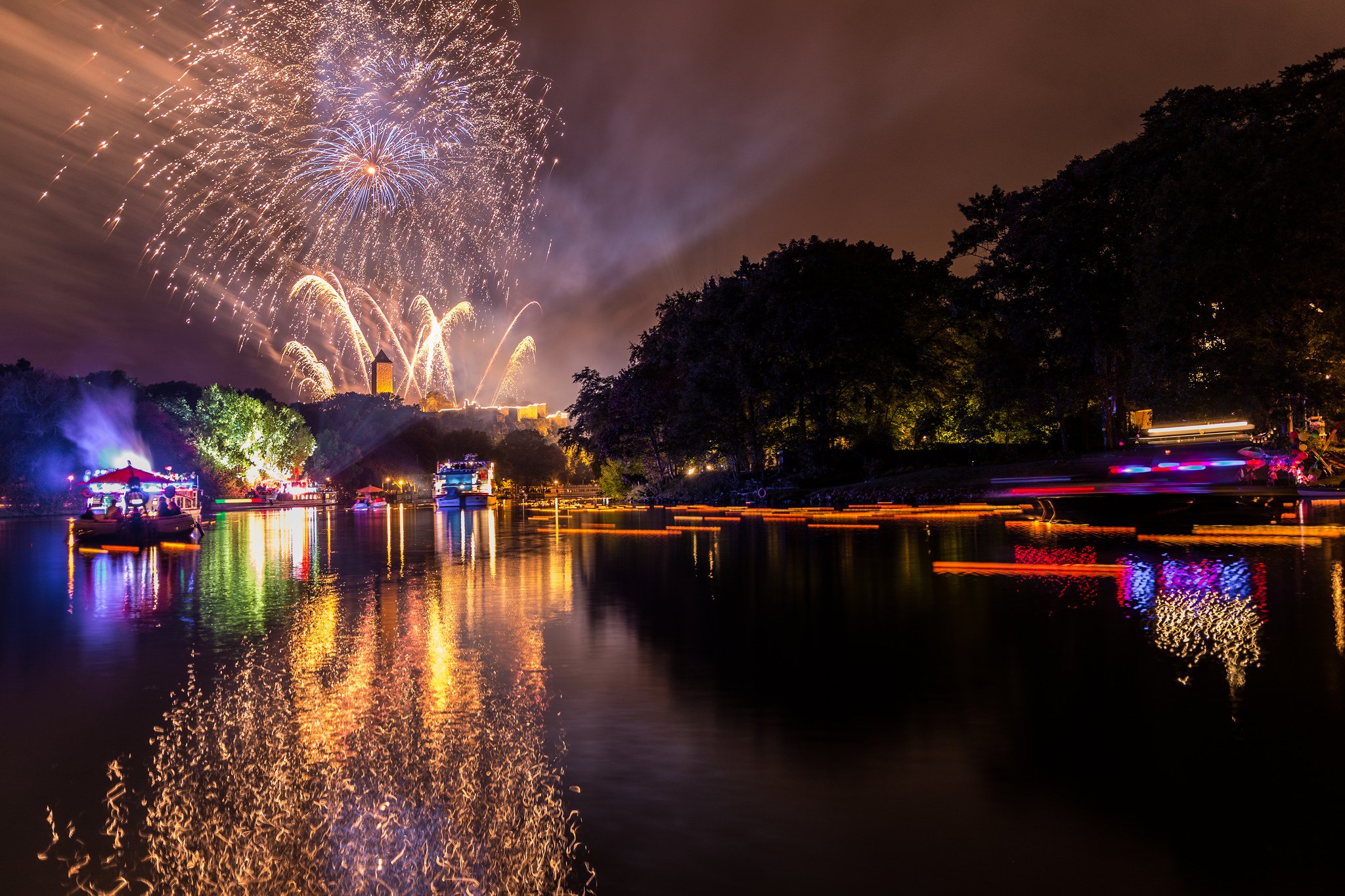 fireworks, Feu, Dand039artifice, Night, Light, Sky Wallpaper