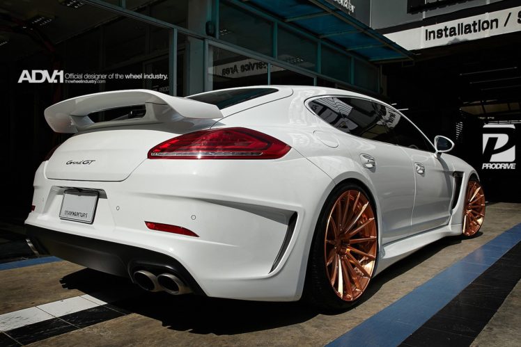 2014, Porsche, Panamera, Bodykit, Adv1, Wheels, Tuning HD Wallpaper Desktop Background