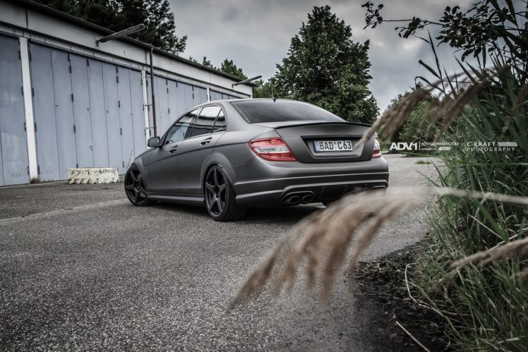 2014, Mercedes, C63, Amg, Adv1, Wheels, Tuning HD Wallpaper Desktop Background