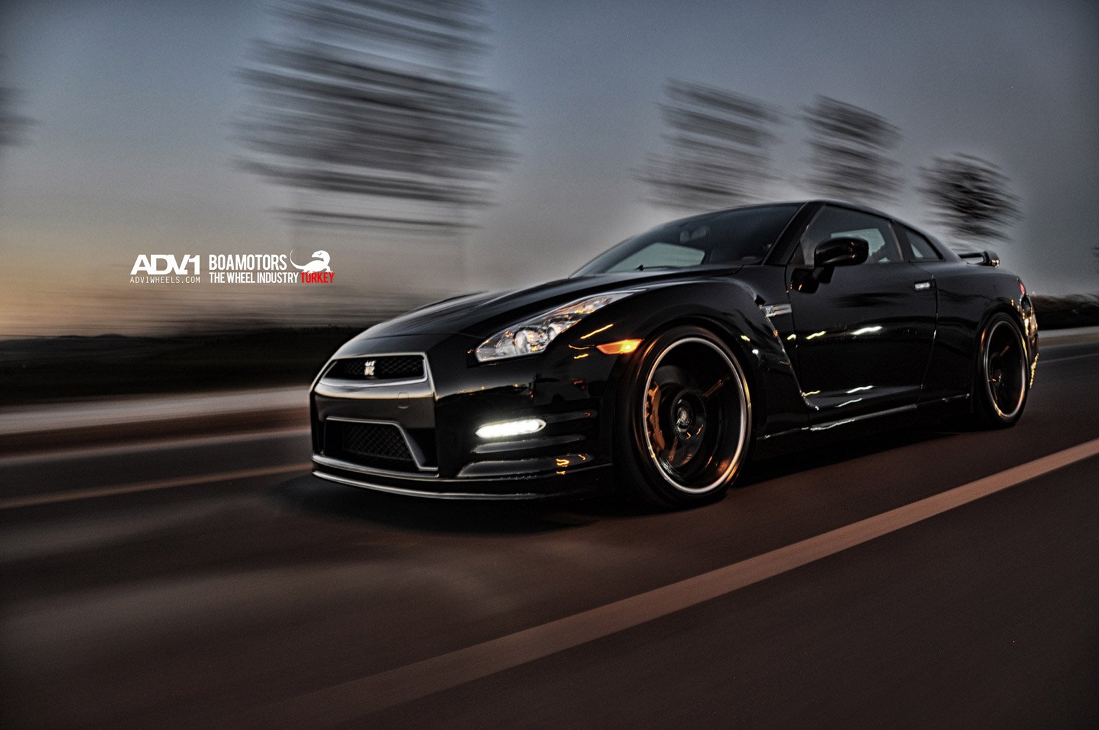 2014, Nissan, Gtr, Adv1, Wheels, Tuning Wallpaper