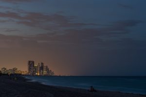 florida, Miami, Tower, Marina, Bridge, Beach, Monuments, Usa, Night, Urban, Cities, United, States, Panorama, Panoramic