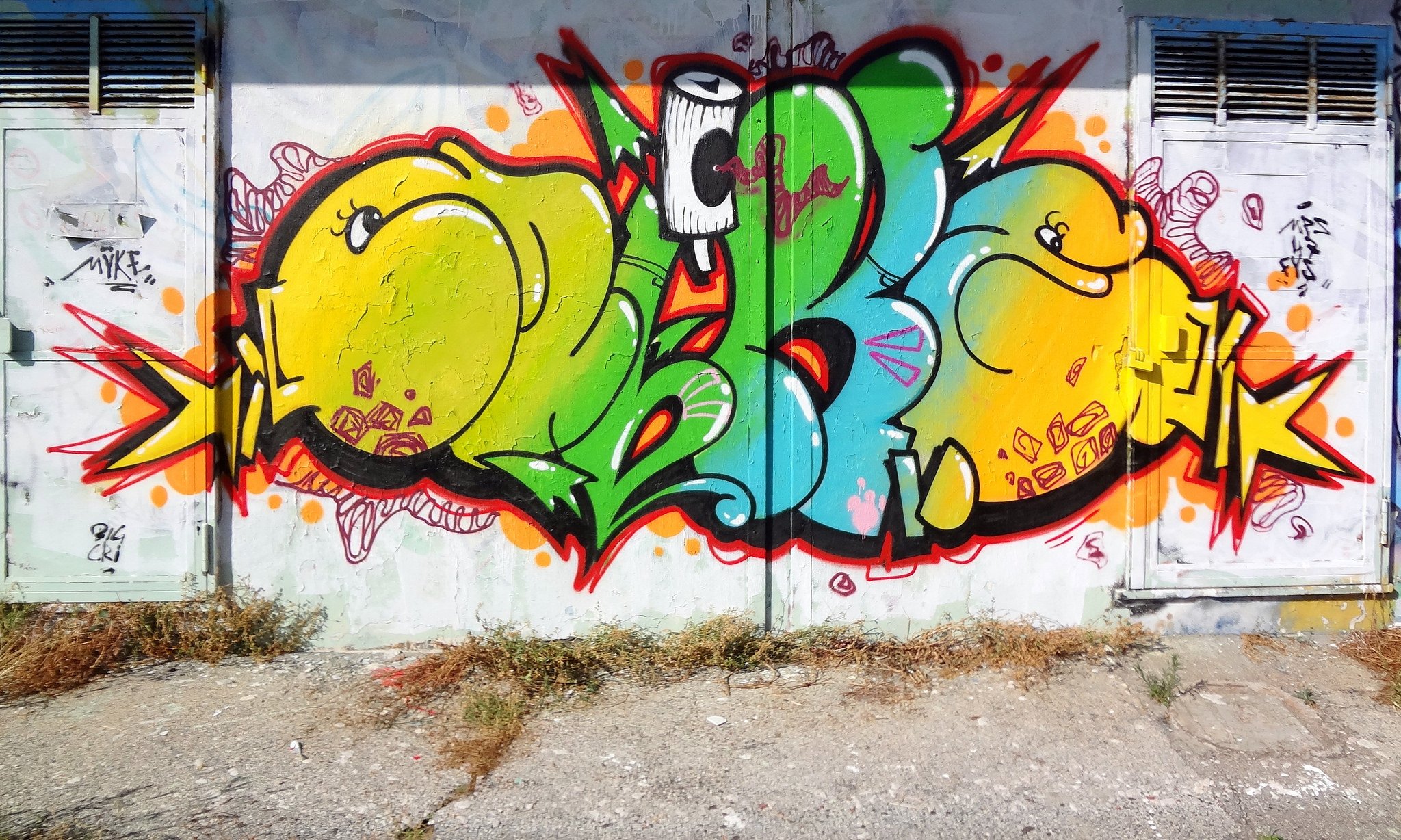 art, Color, Graffiti, Paint, Psychedelic, Urban, Wall, Rue, Tag