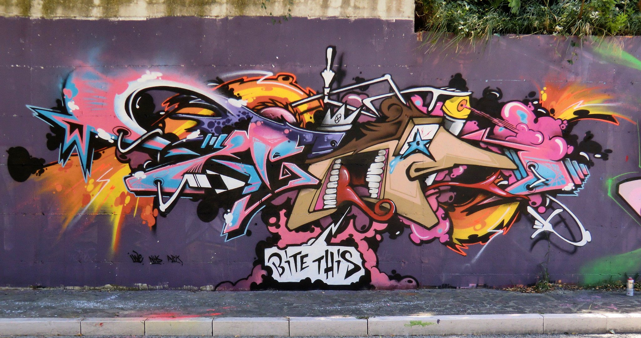 Bombing стиль граффити
