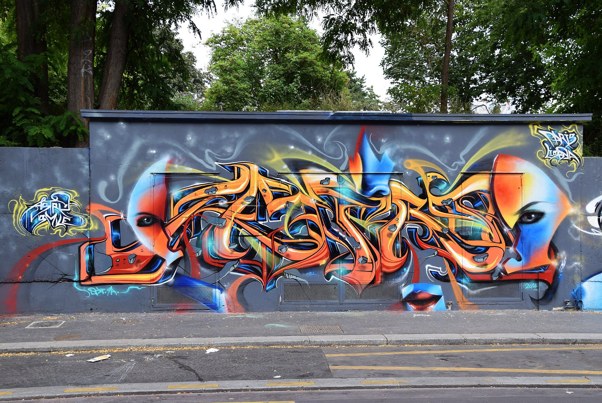 art, Color, Graffiti, Paint, Psychedelic, Urban, Wall, Rue, Tag