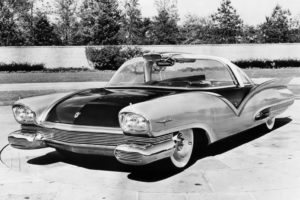 1956, Ford, Mystere, Concept, Retro, Luxury