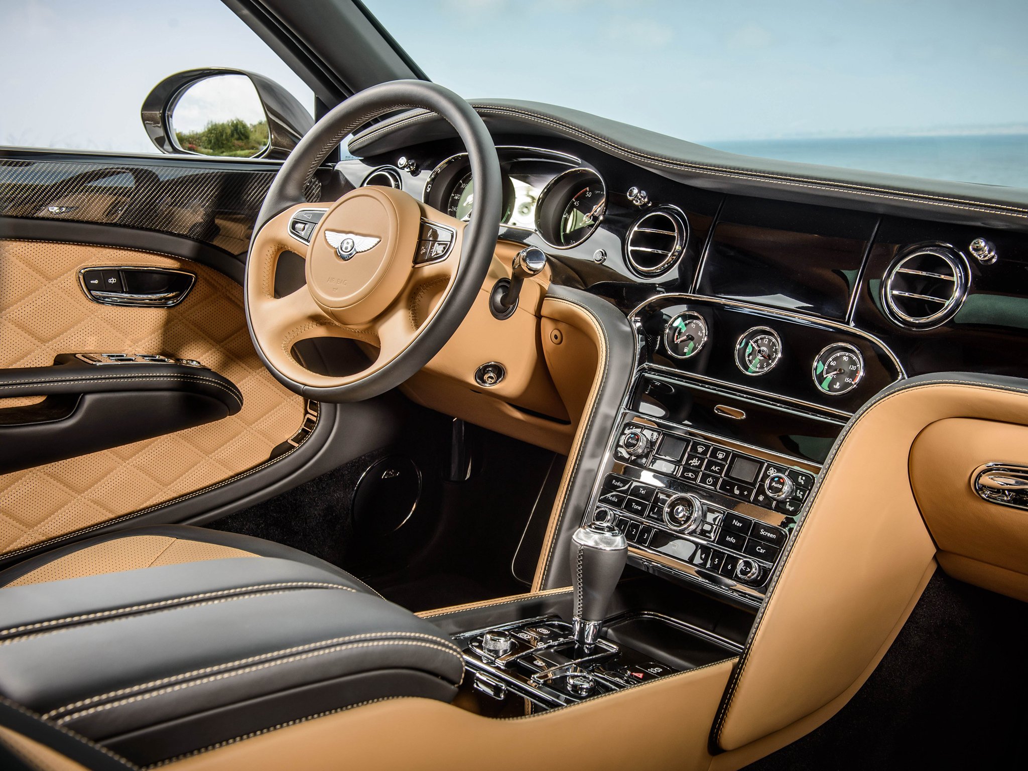 2015, Bentley, Mulsanne, Speed, Luxury Wallpaper