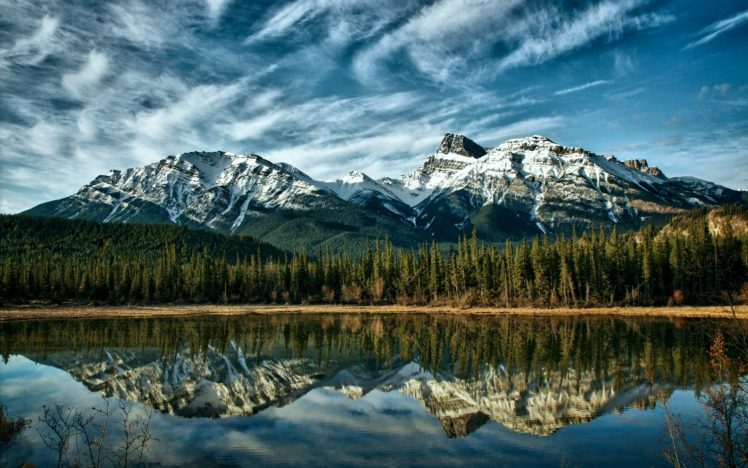 alberta, Mountains,  , Canada HD Wallpaper Desktop Background
