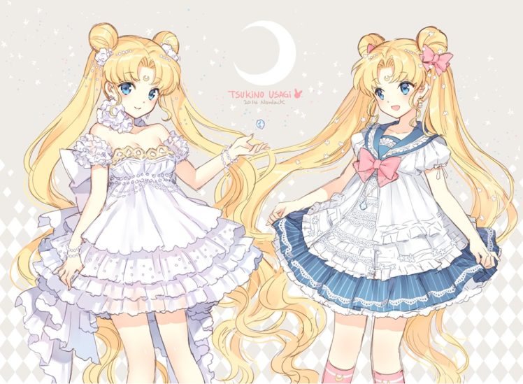 kawai, Pretty, Serenity, Usagi, Sailor, Moon, Girls HD Wallpaper Desktop Background