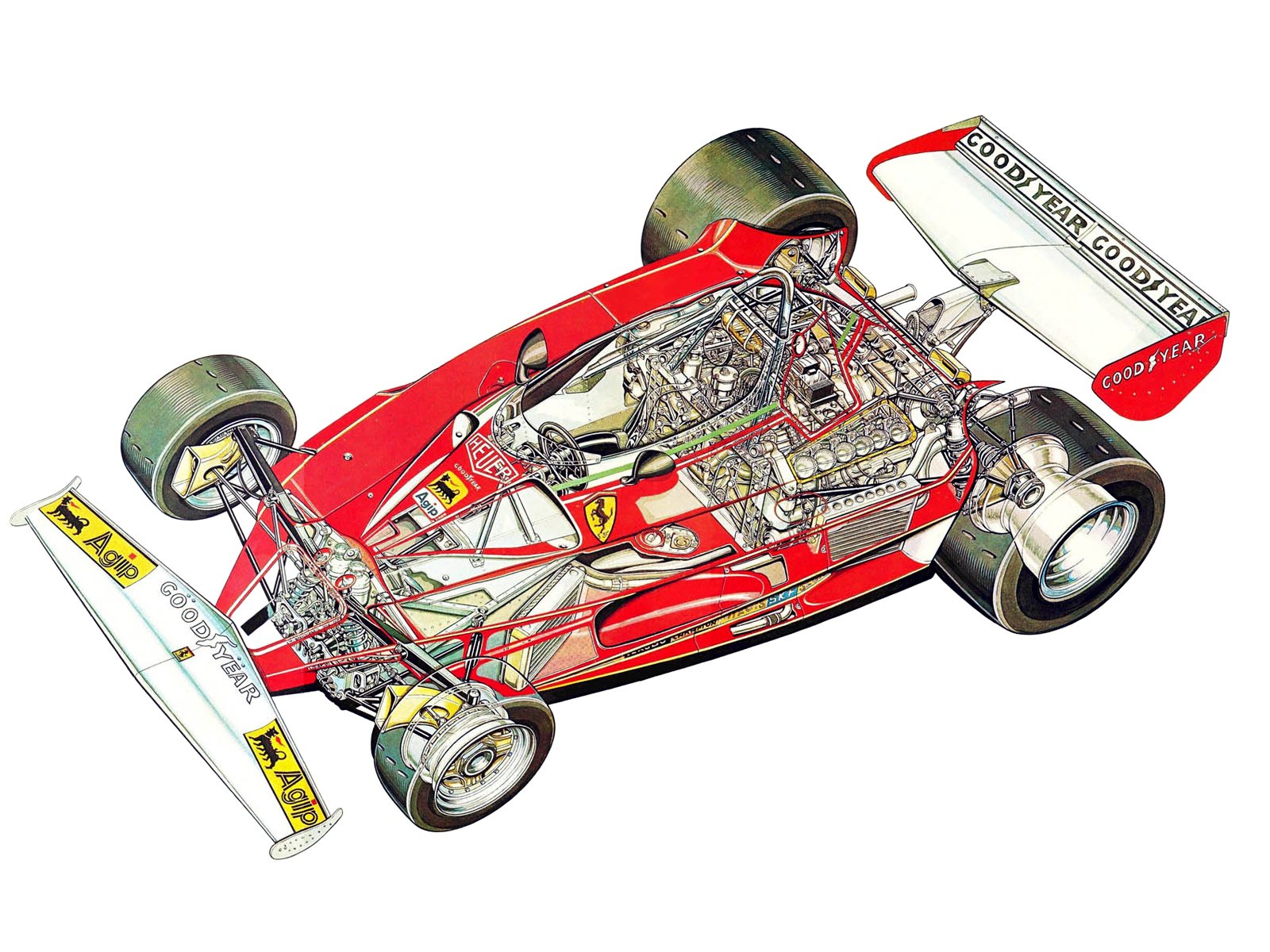 1976 78, Ferrari, 312, T 2, F 1, Formula, Race, Racing Wallpaper