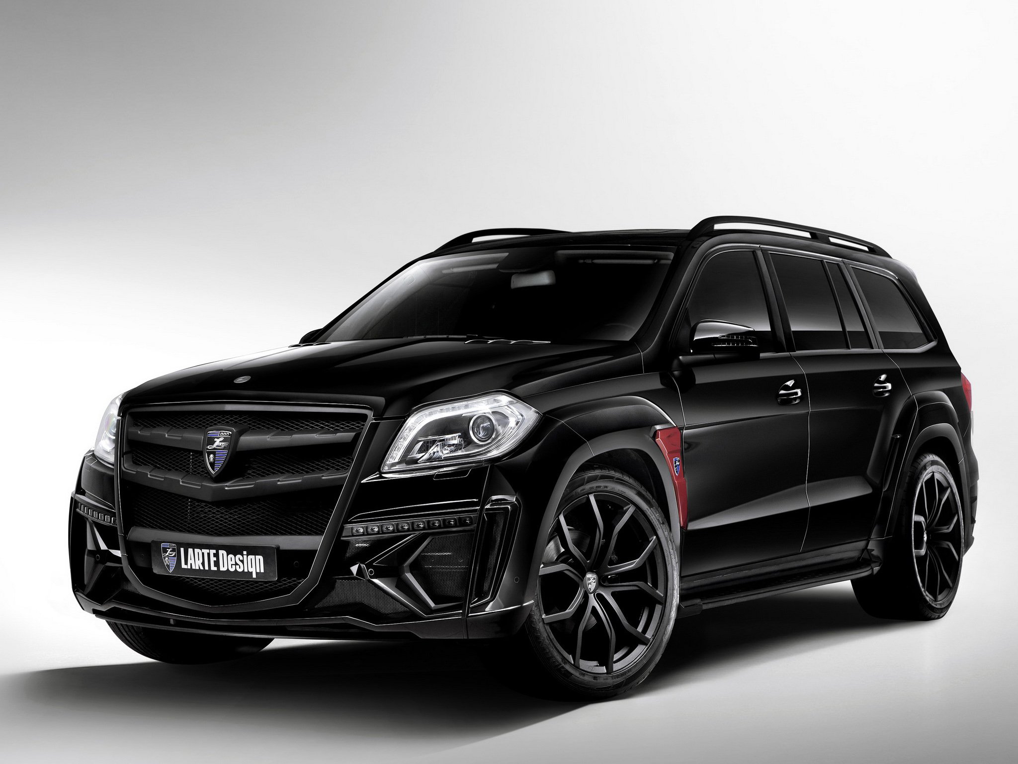 2014, Larte design, Mercedes, Benz, G l, Black crystal,  x166 , Tuning, Suv Wallpaper