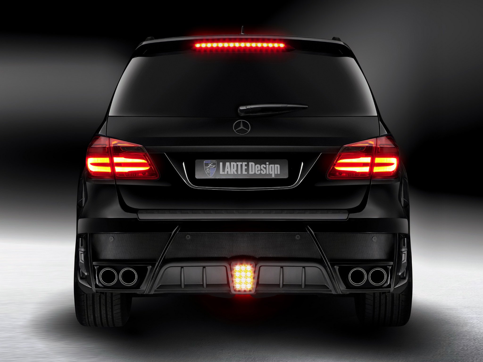 2014, Larte design, Mercedes, Benz, G l, Black crystal,  x166 , Tuning, Suv Wallpaper