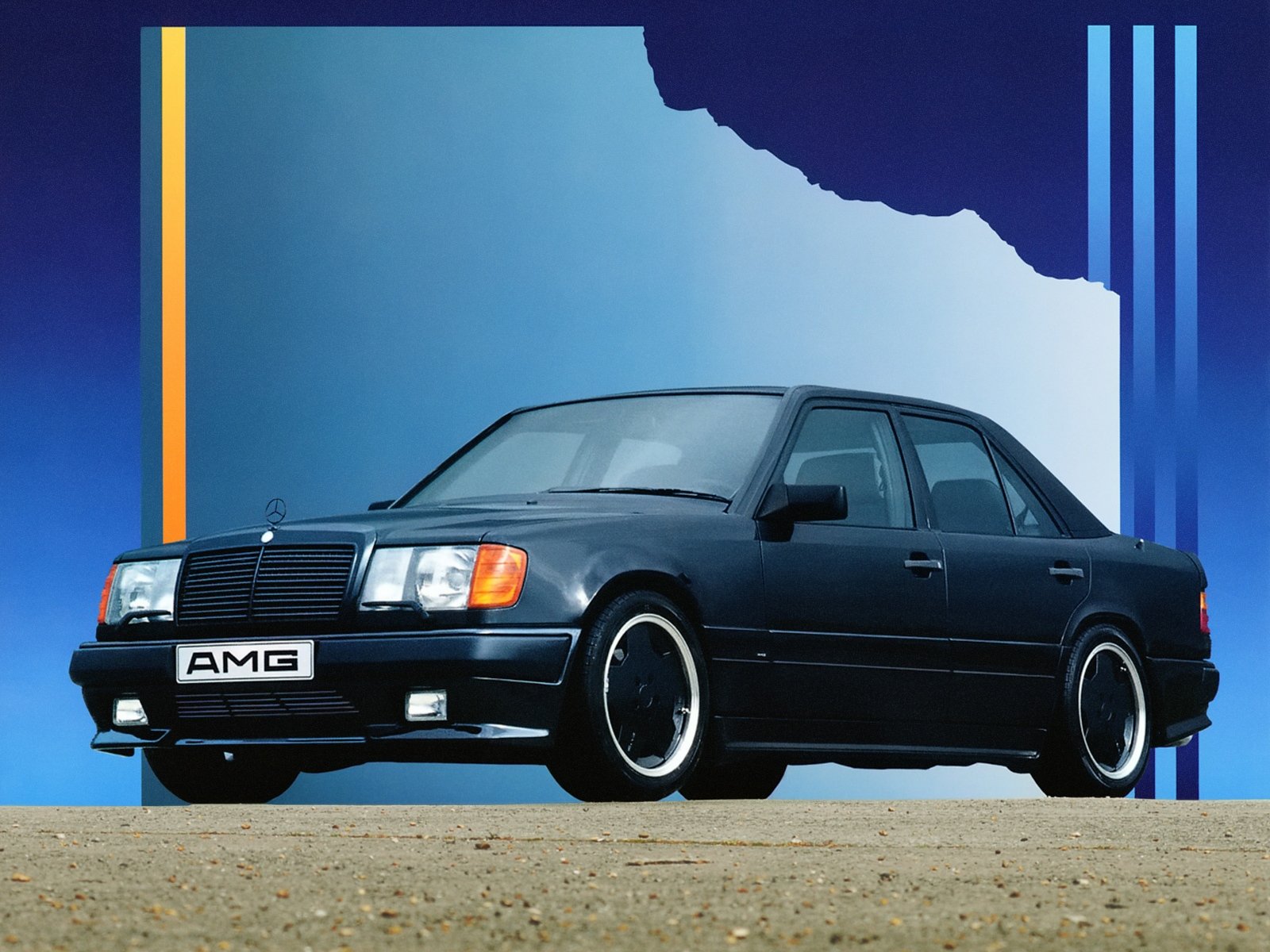 1988 91, Mercedes, Benz, Amg, 300e, Hammer,  w124 , 300 Wallpaper