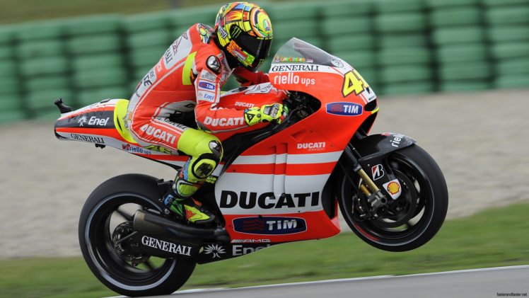 ducati, Sportbike, Wheelie, Motion, Blur, Valentino, Rossi HD Wallpaper Desktop Background