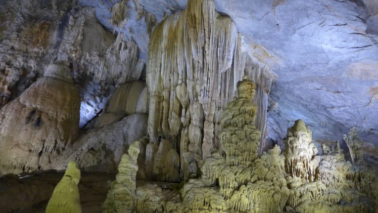 cave, Entrance, Grotto, Land, Sous, Stalagmites, Terre HD Wallpaper Desktop Background